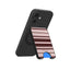 Truffle Retro Stripe MagSafe Wallet Stand