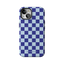 Blue Checkered MagSafe iPhone Case
