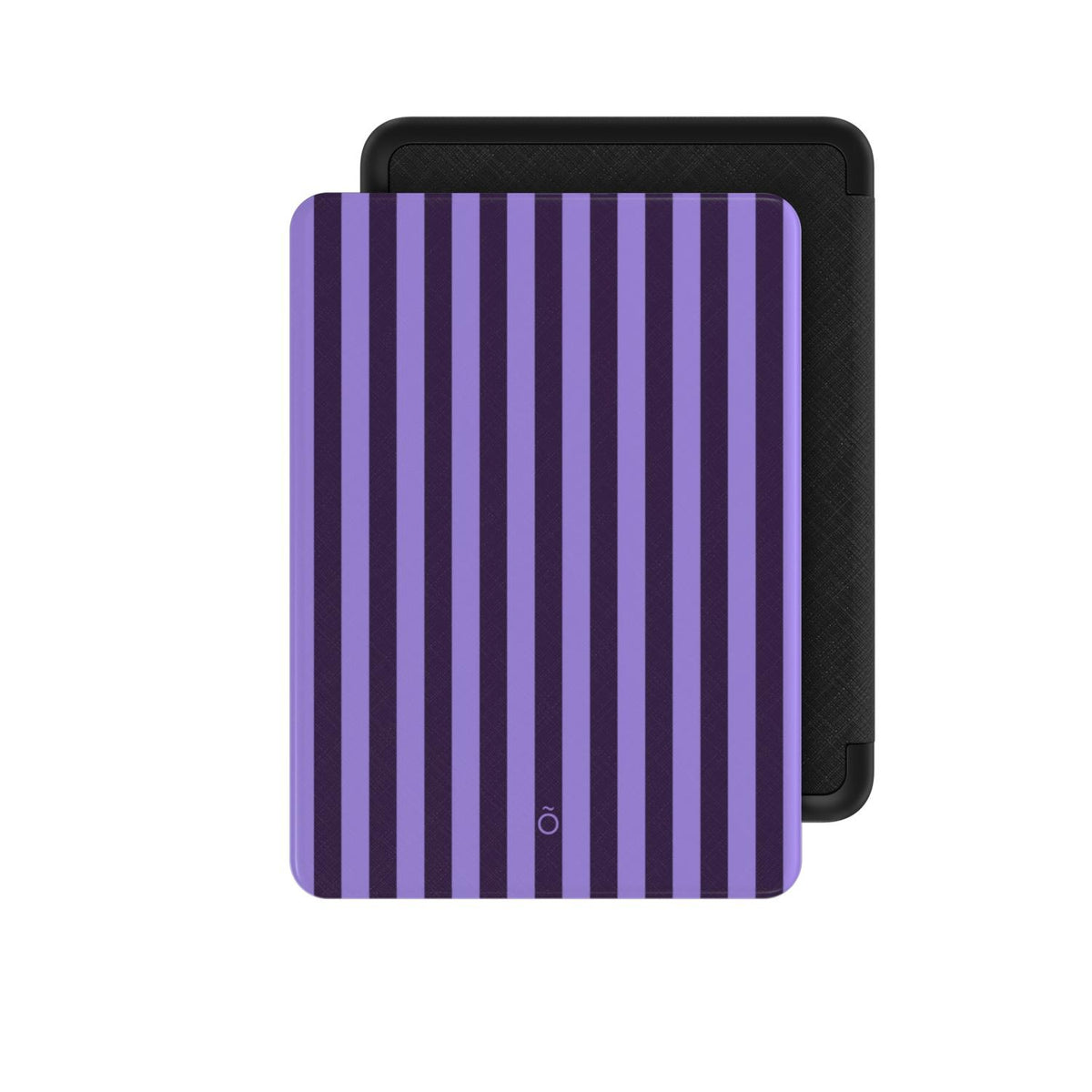 Orchid Purple Stripe Kindle Case
