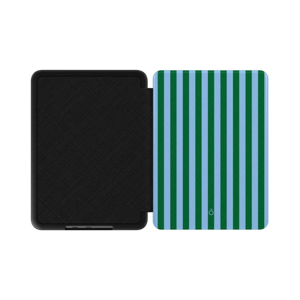 Juniper Green Stripe Kindle Case