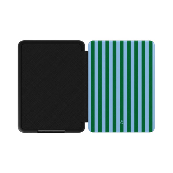 Juniper Green Stripe Kindle Case