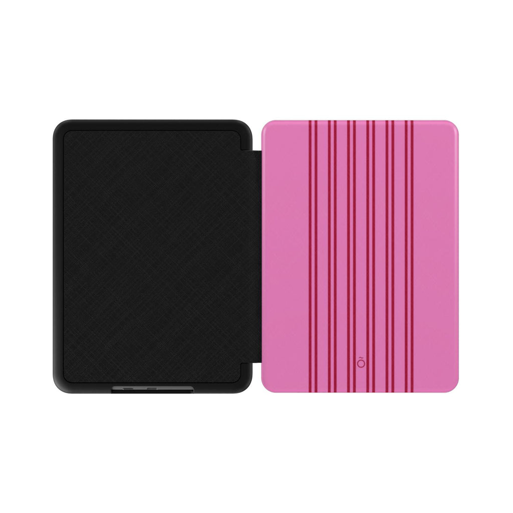 Bubblegum Pink Stripe Kindle Case