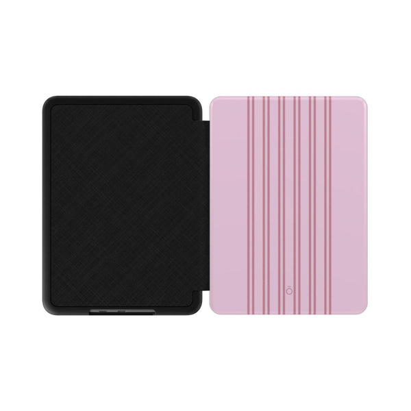 Petal Blush Stripe Kindle Case