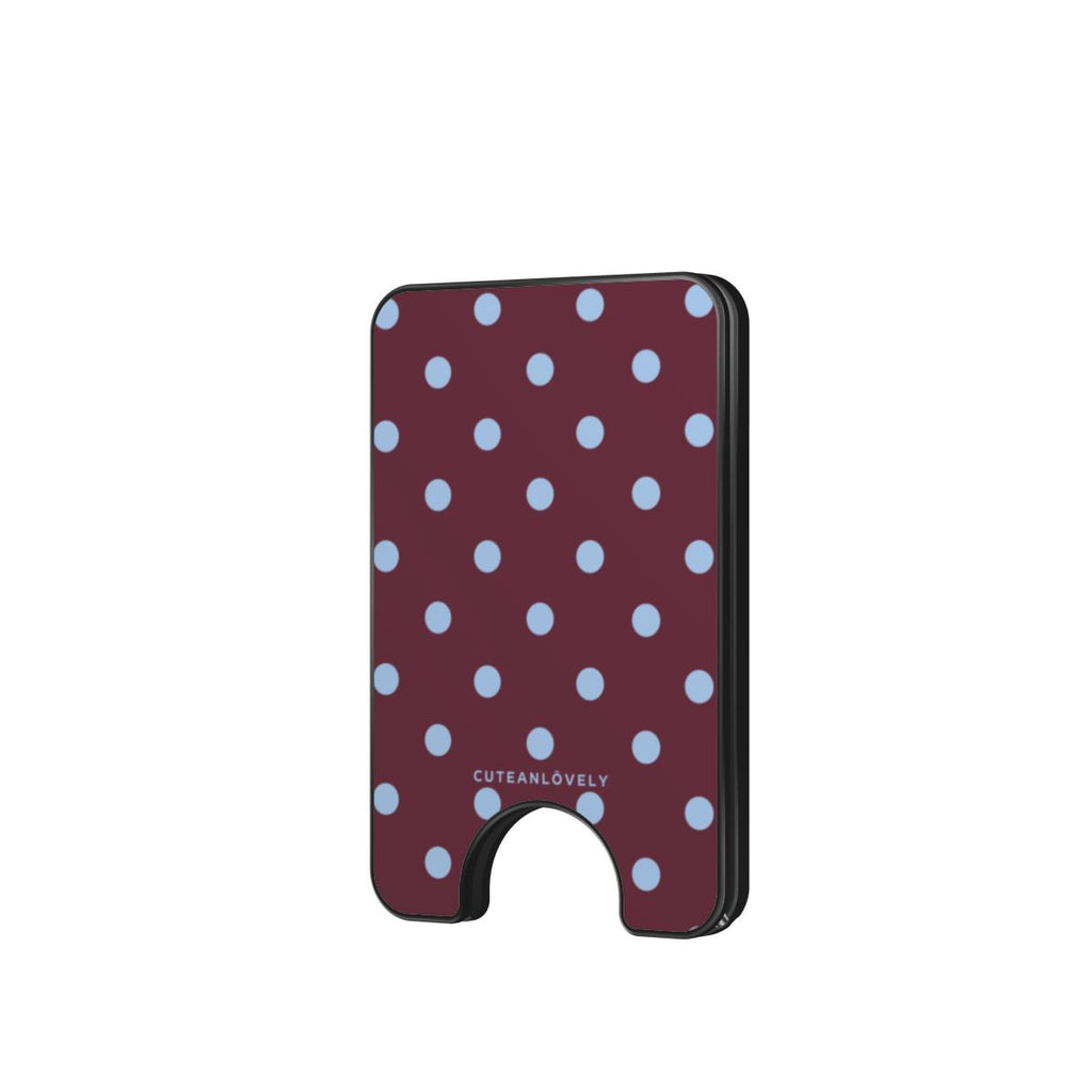 Constellation Polka Dot MagSafe Wallet Stand