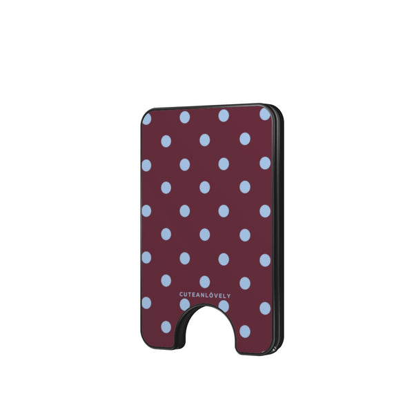 Constellation Polka Dot MagSafe Wallet Stand