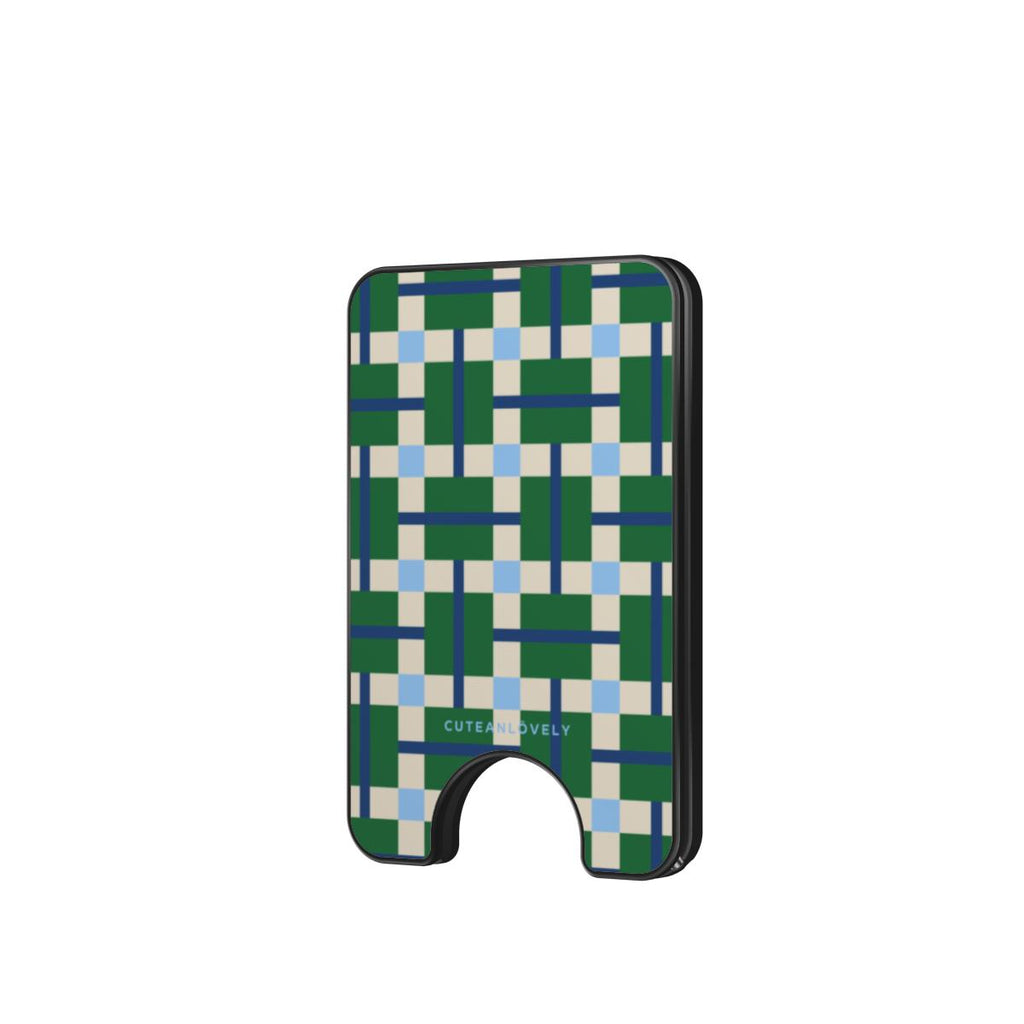 Tapestry Geometric MagSafe Wallet Stand