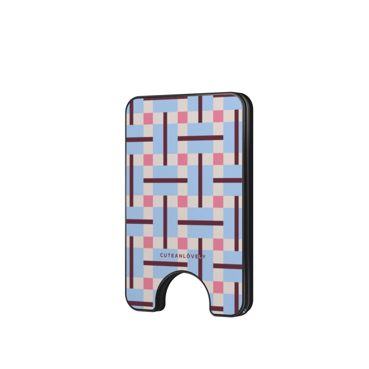 Picnic Geometric MagSafe Wallet Stand
