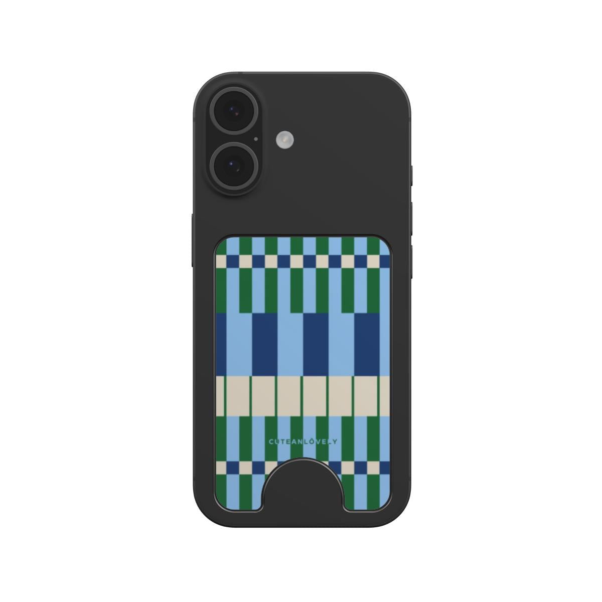 Cadence Piano Stripe MagSafe Wallet Stand
