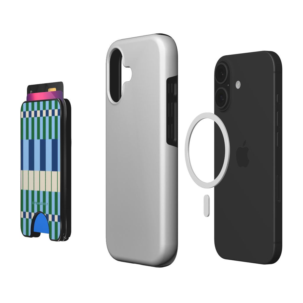 Cadence Piano Stripe MagSafe Wallet Stand