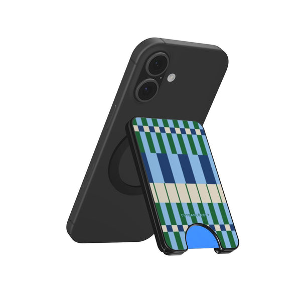 Cadence Piano Stripe MagSafe Wallet Stand