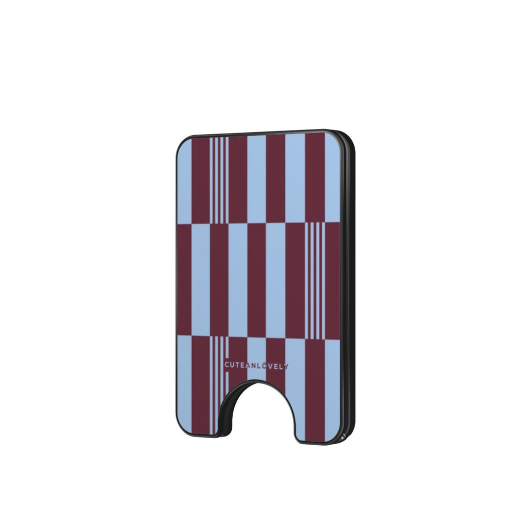 Symphony Retro Stripe MagSafe Wallet Stand