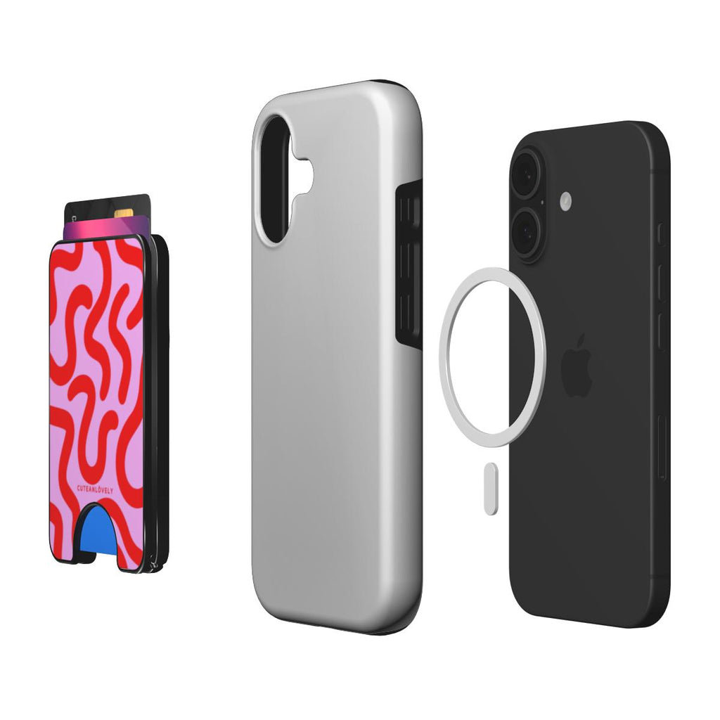 Verve Squiggle MagSafe Wallet Stand