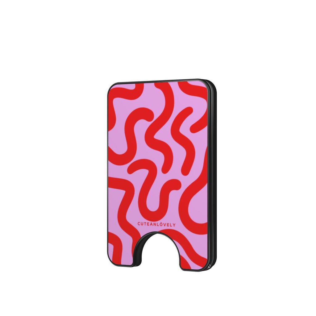 Verve Squiggle MagSafe Wallet Stand