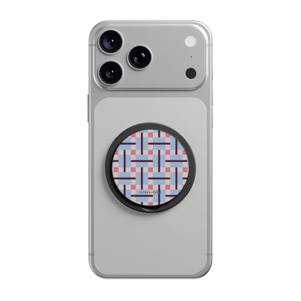 Picnic Geometric MagSafe Phone Grip Stand