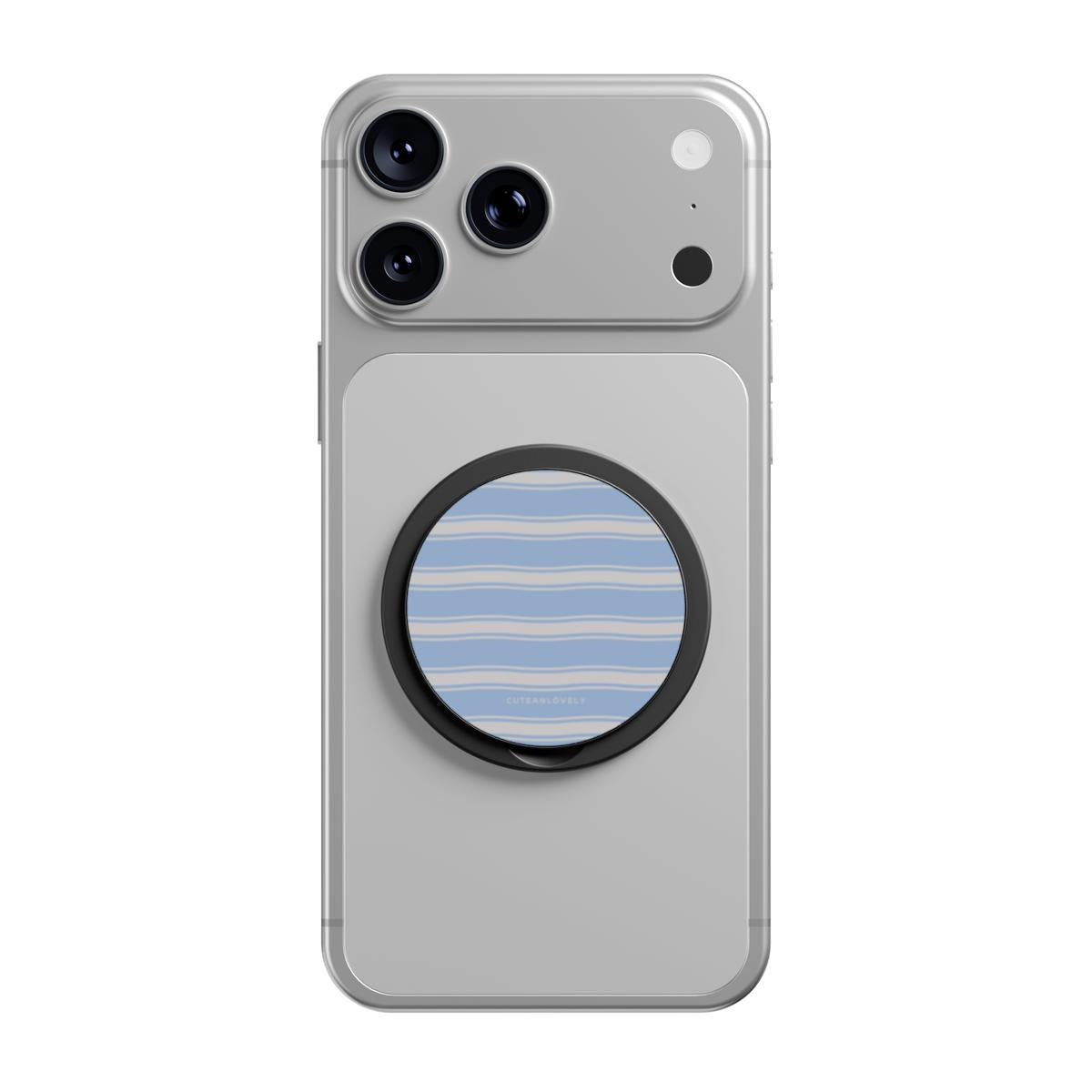 Breeze Wavy Stripe MagSafe Phone Grip Stand Secondary image