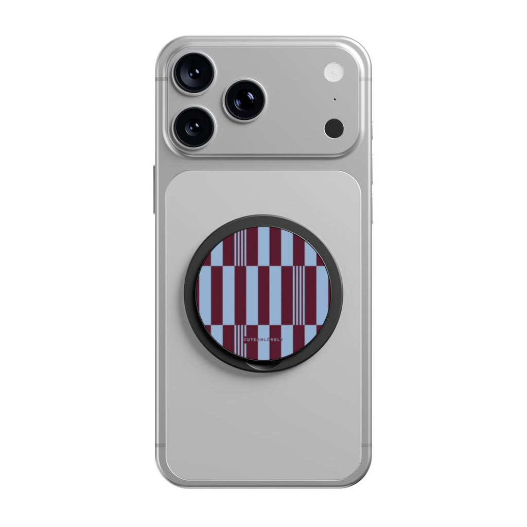 Symphony Retro Stripe MagSafe Phone Grip Stand