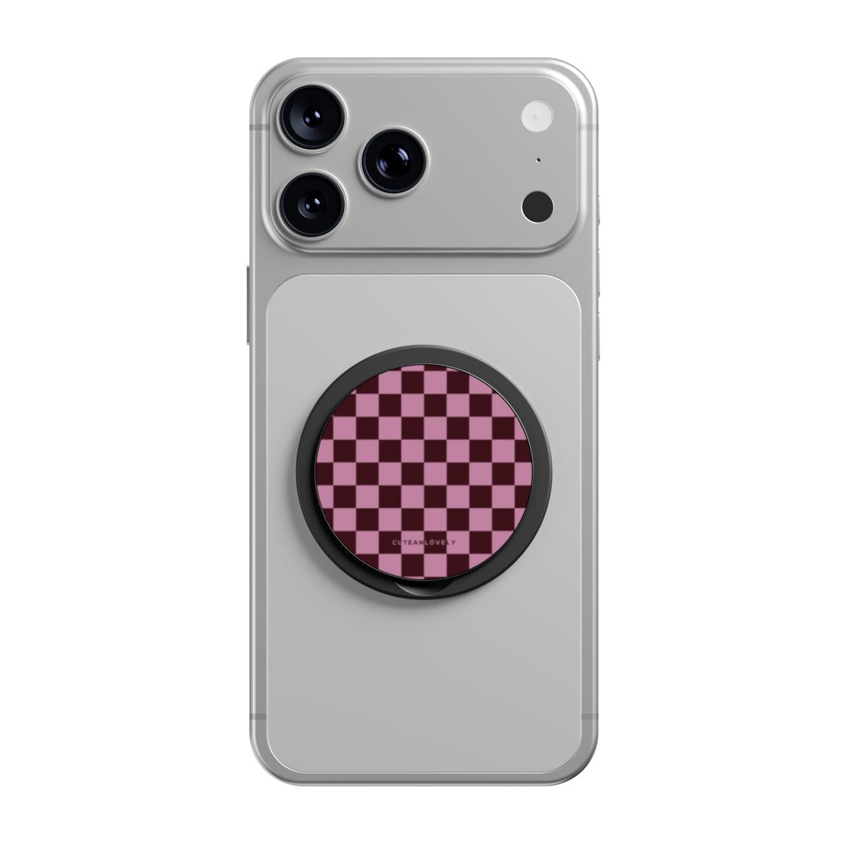 BonBon Checkered MagSafe Phone Grip Stand Secondary image