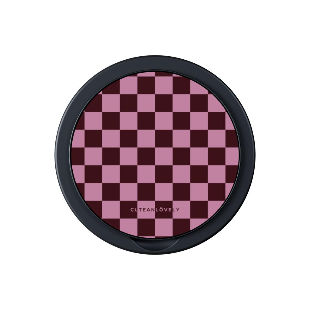 BonBon Checkered MagSafe Phone Grip Stand