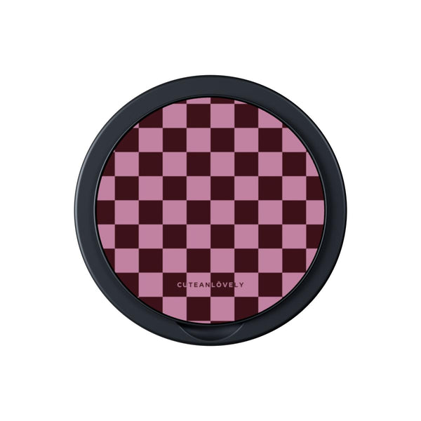 BonBon Checkered MagSafe Phone Grip Stand