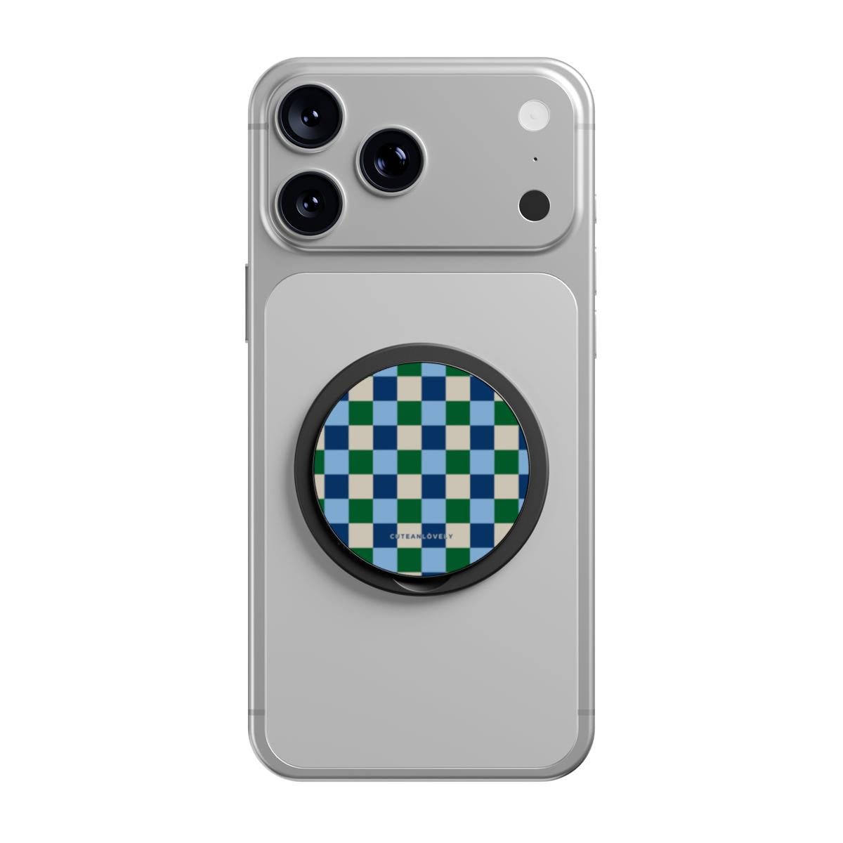 Varsity Checkered MagSafe Phone Grip Stand