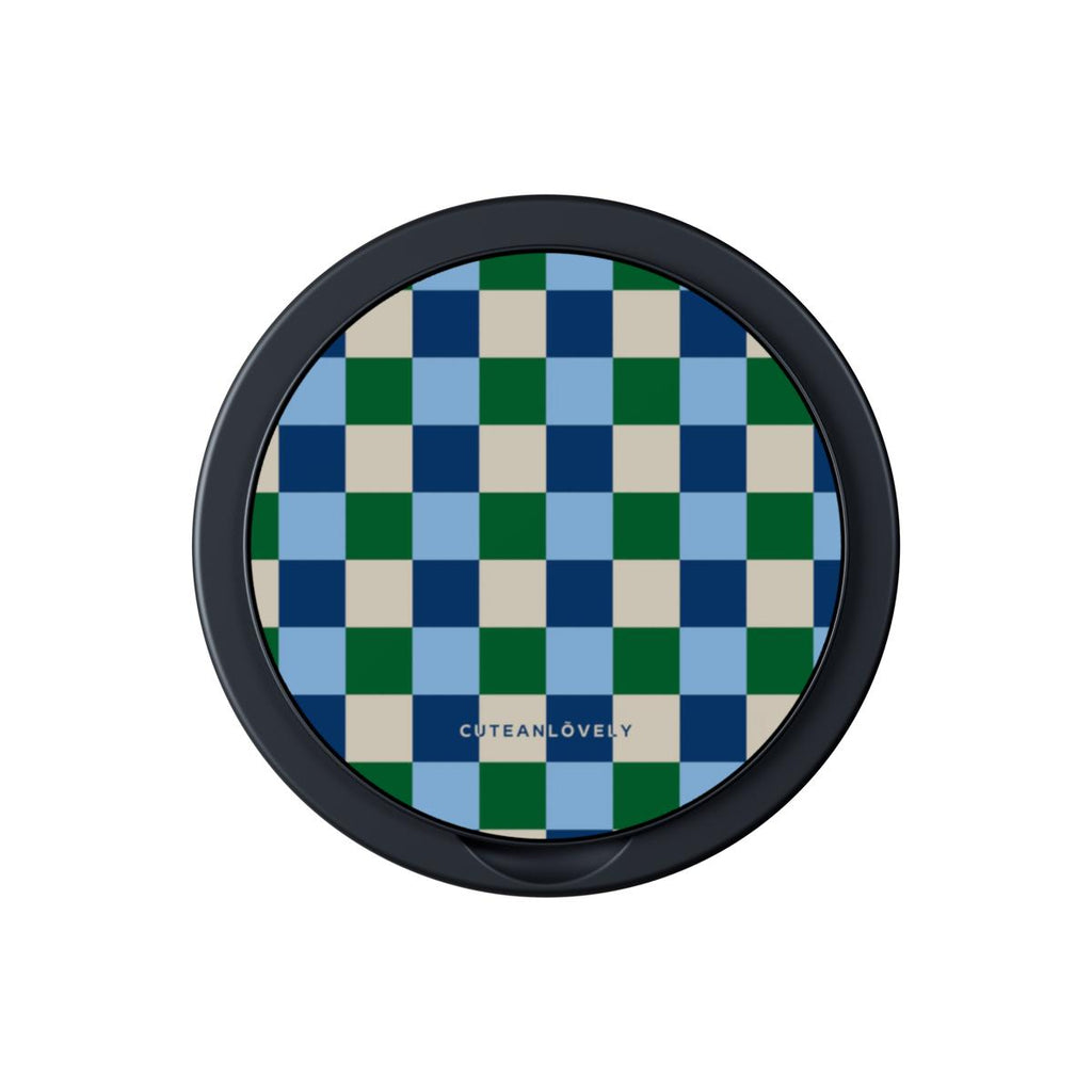 Varsity Checkered MagSafe Phone Grip Stand