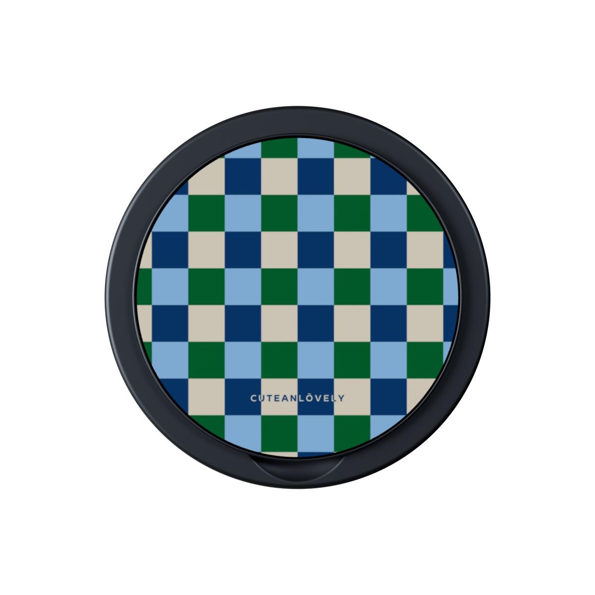 Varsity Checkered MagSafe Phone Grip Stand