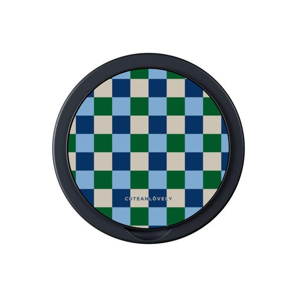 Varsity Checkered MagSafe Phone Grip Stand