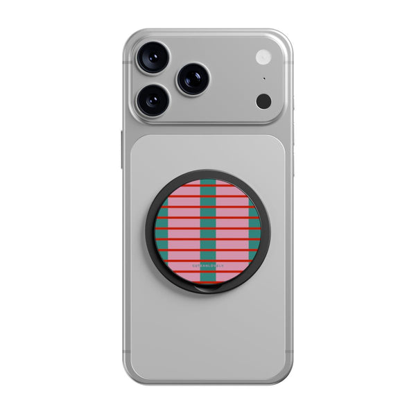 Moderne Stripe MagSafe Phone Grip Stand