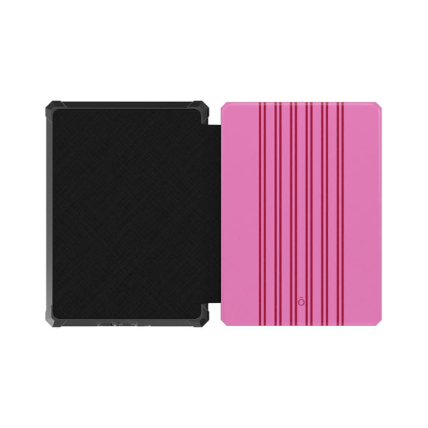 Bubblegum Pink Stripe Kindle Case