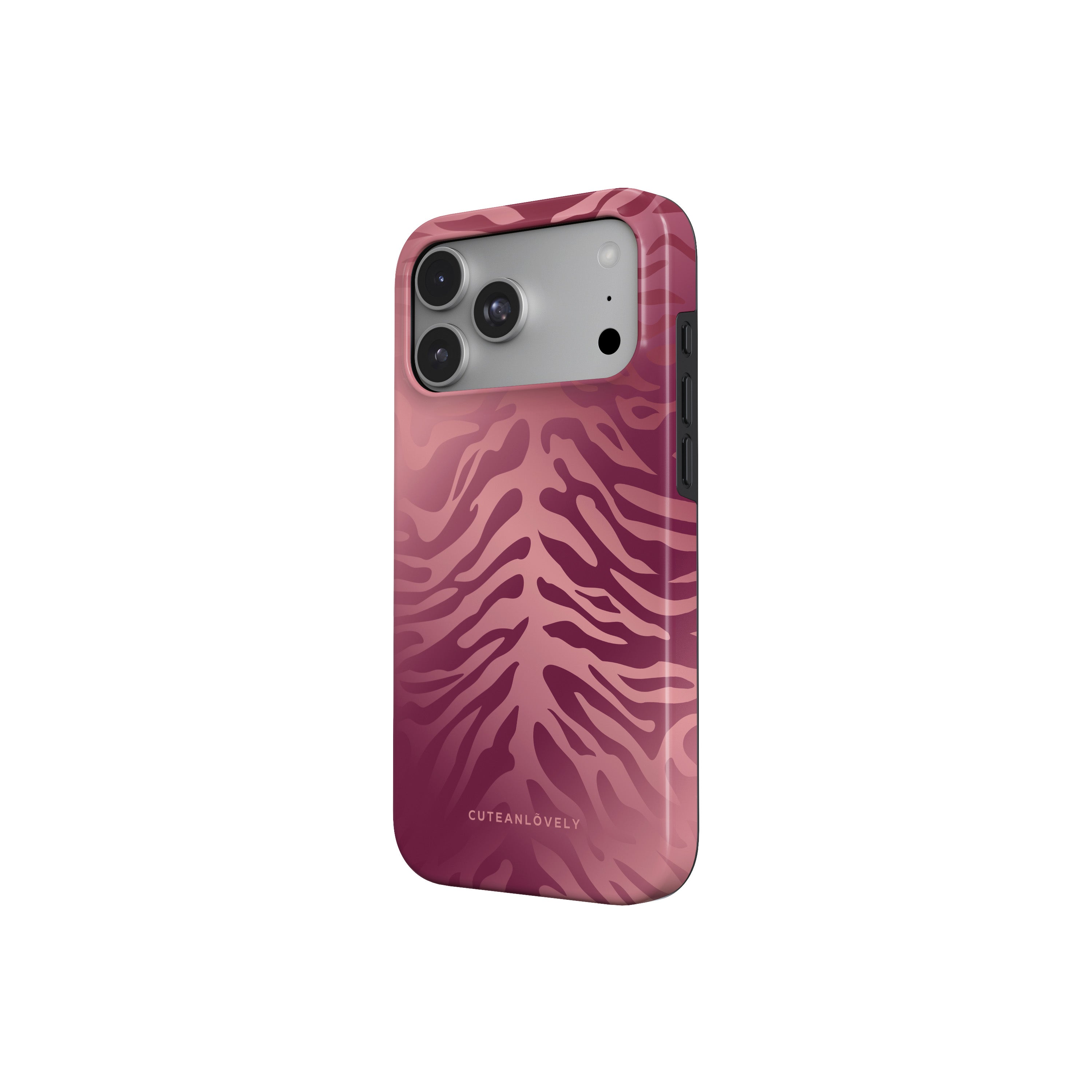 Blush Tiger Print MagSafe iPhone Case Secondary image