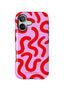 CUTEANLOVELY Cherry Squiggle MagSafe iPhone 17 Case MagSafe Compatible