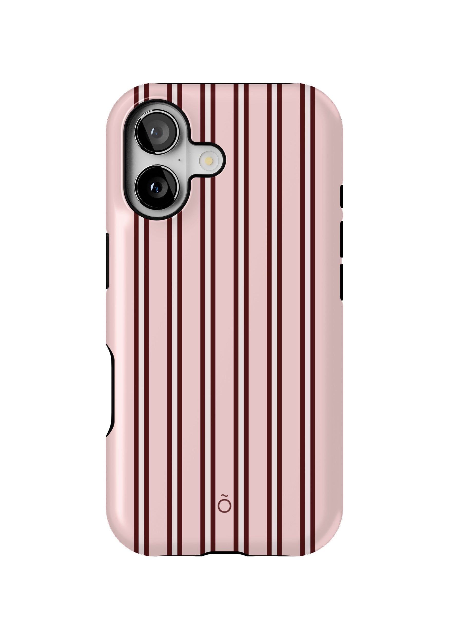 CUTEANLOVELY Cocoa Stripe MagSafe iPhone 17 Case MagSafe Compatible Main image