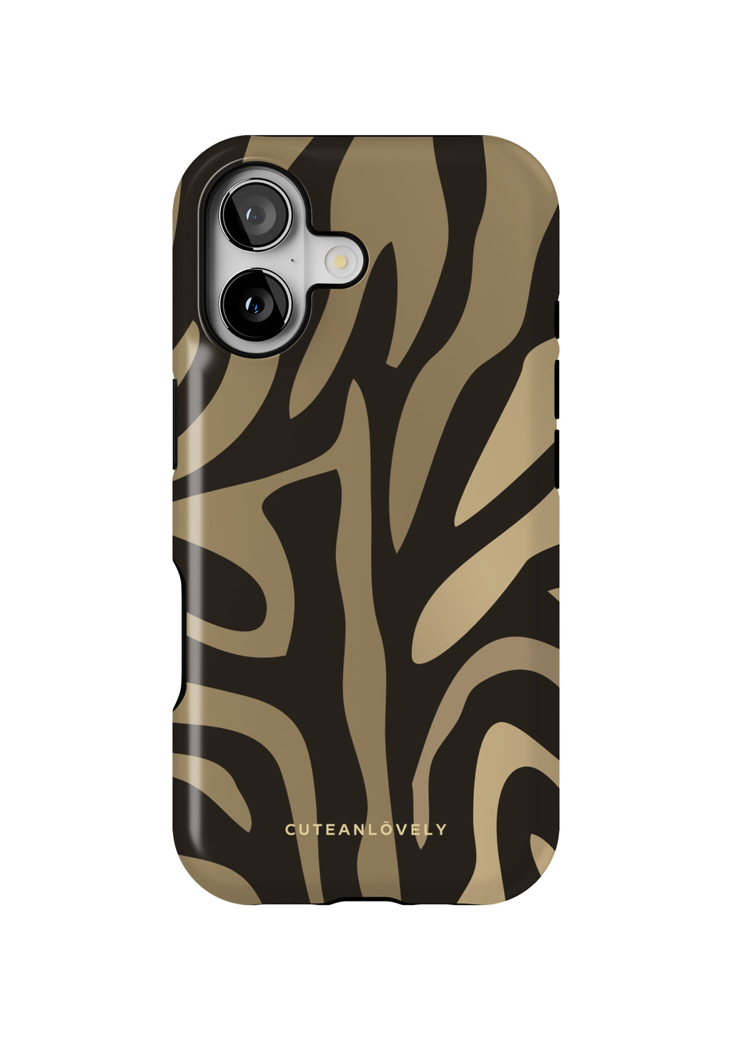 CUTEANLOVELY Exotic Zebra Print MagSafe iPhone 17 Case MagSafe Compatible