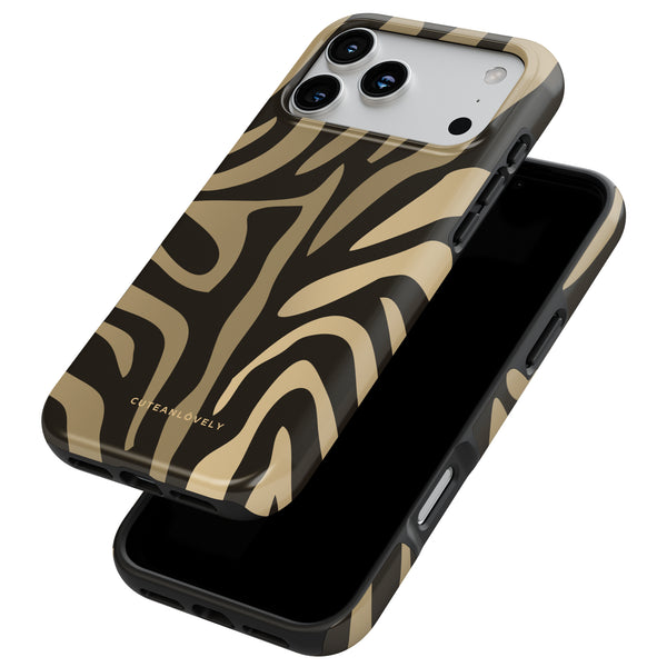 CUTEANLOVELY Exotic Zebra Print MagSafe iPhone Case iPhone 17 Pro MagSafe Compatible