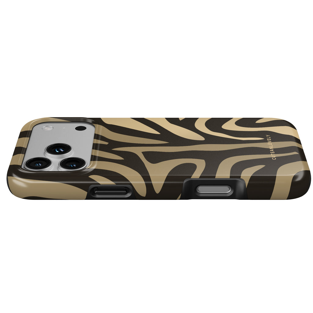 CUTEANLOVELY Exotic Zebra Print MagSafe iPhone Case iPhone 17 pro Aesthetic Protective