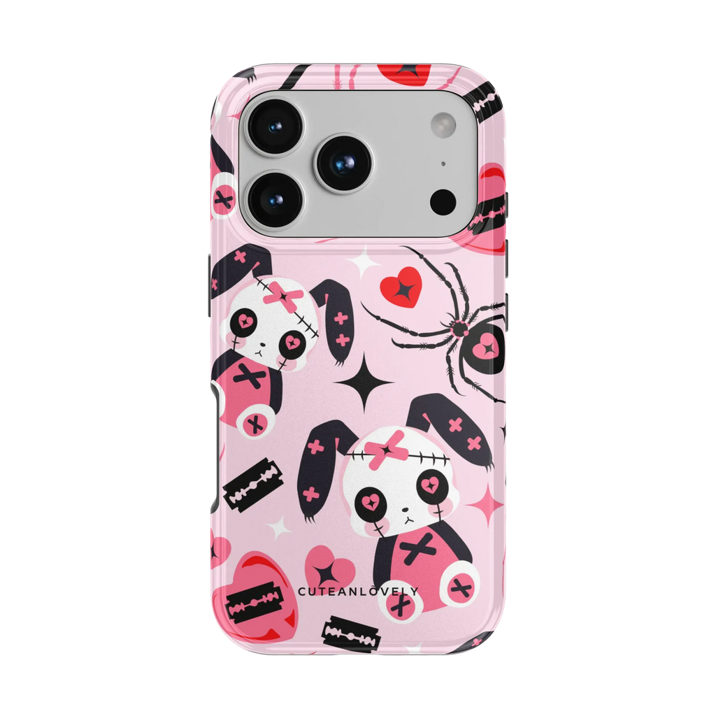 CUTEANLOVELY Gothic Love MagSafe iPhone Case - iPhone 17 Pro - Back View