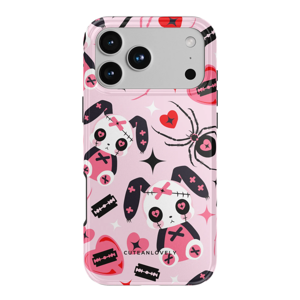 CUTEANLOVELY Gothic Love MagSafe iPhone Case - iPhone 17 Pro Max - Back View