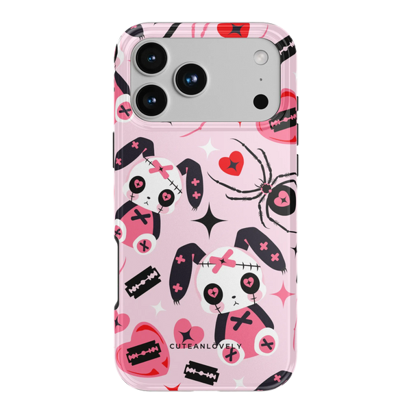 CUTEANLOVELY Gothic Love MagSafe iPhone Case - iPhone 17 Pro Max - Back View
