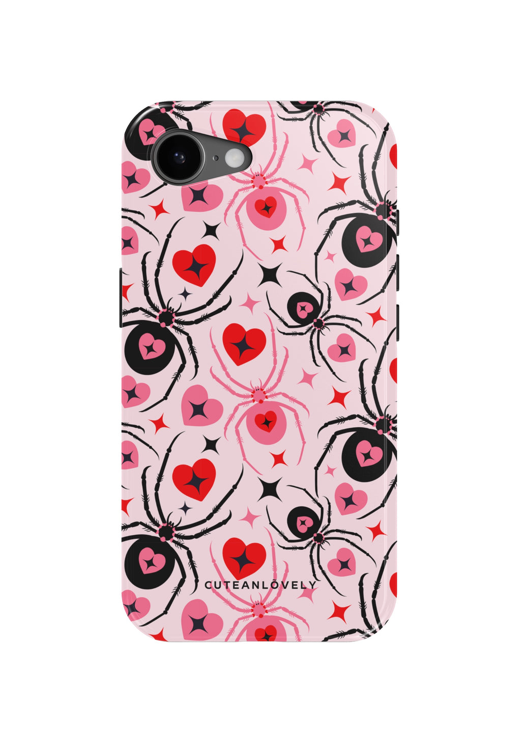 CUTEANLOVELY Lovely Spider MagSafe iPhone Case - iPhone 17e - Back View