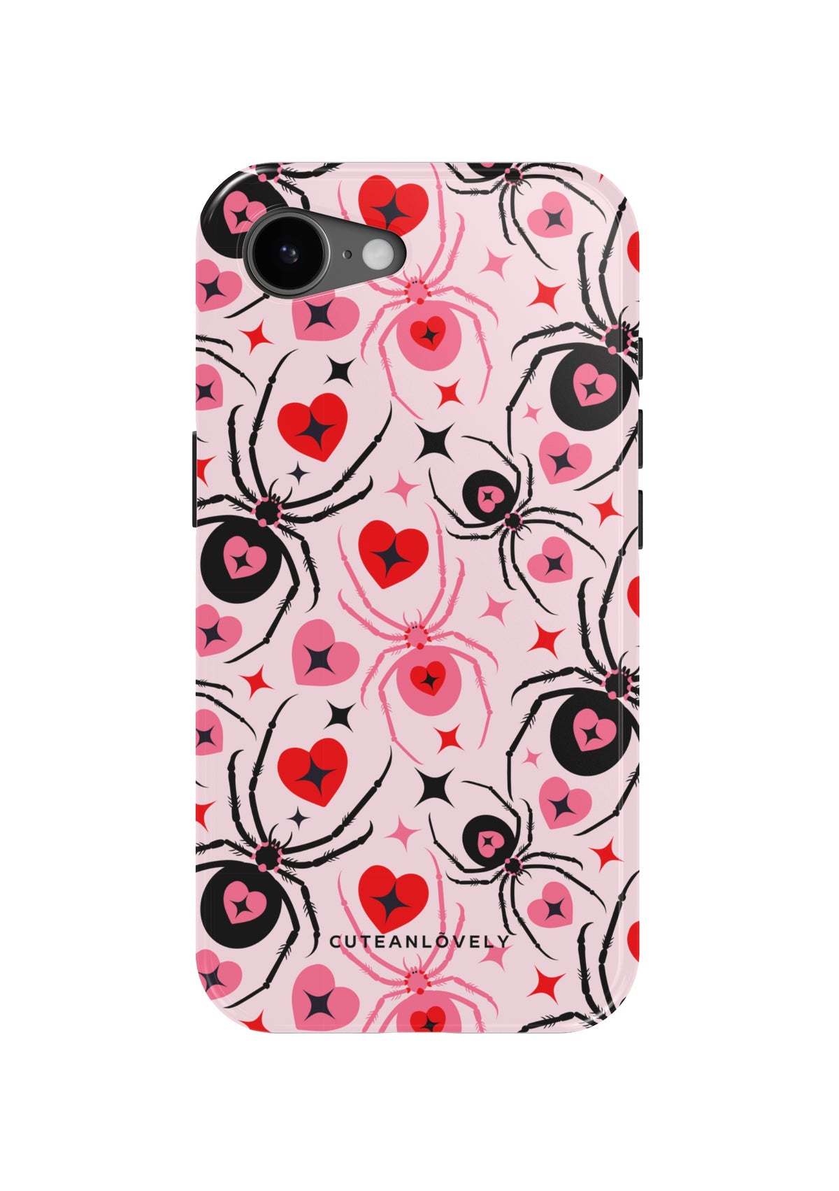 CUTEANLOVELY Lovely Spider MagSafe iPhone Case - iPhone 17e - Back View