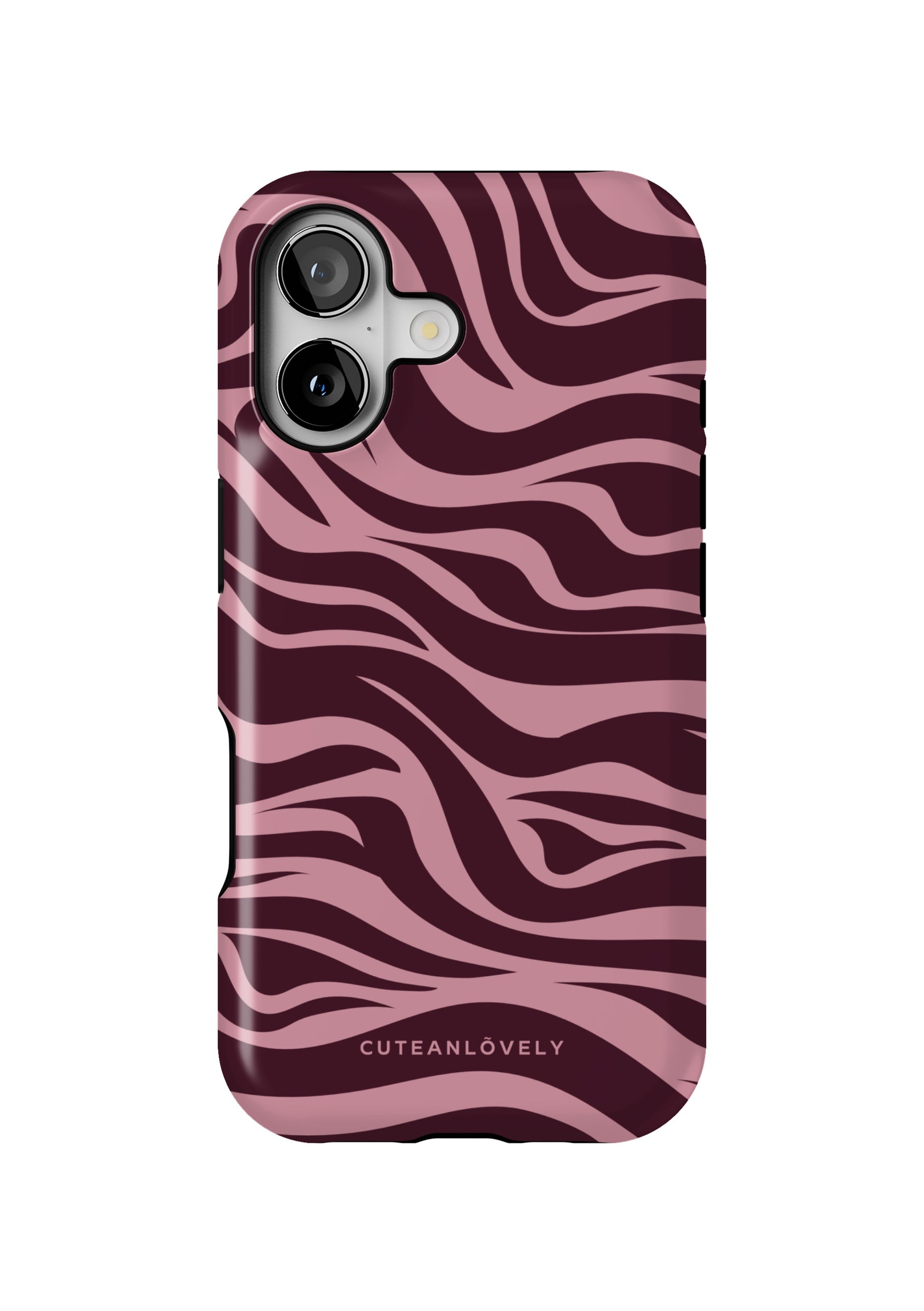 CUTEANLOVELY Mirage Zebra MagSafe iPhone 17 Case MagSafe Compatible