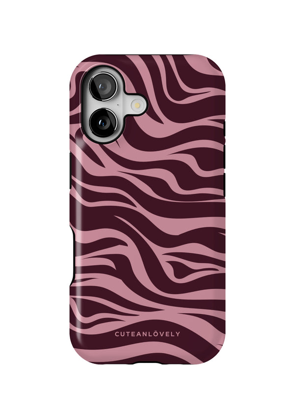 CUTEANLOVELY Mirage Zebra MagSafe iPhone 17 Case MagSafe Compatible