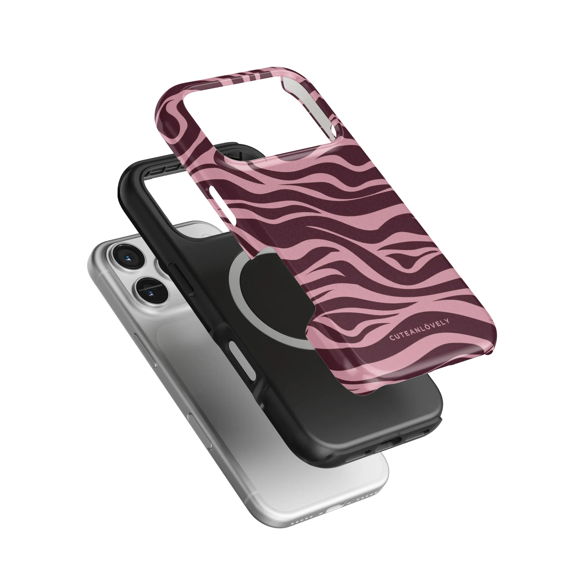 Mirage Zebra MagSafe iPhone Case Secondary image