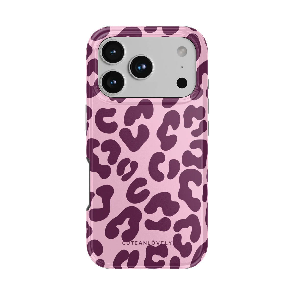 CUTEANLOVELY Orchid Leopard MagSafe iPhone Case - iPhone 17 Pro Main image