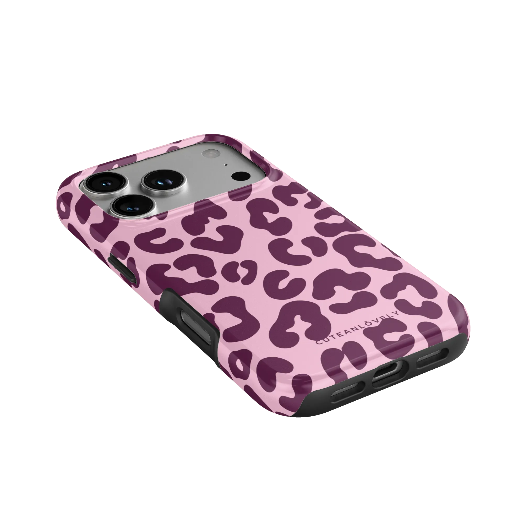 Orchid Leopard MagSafe iPhone Case Secondary image