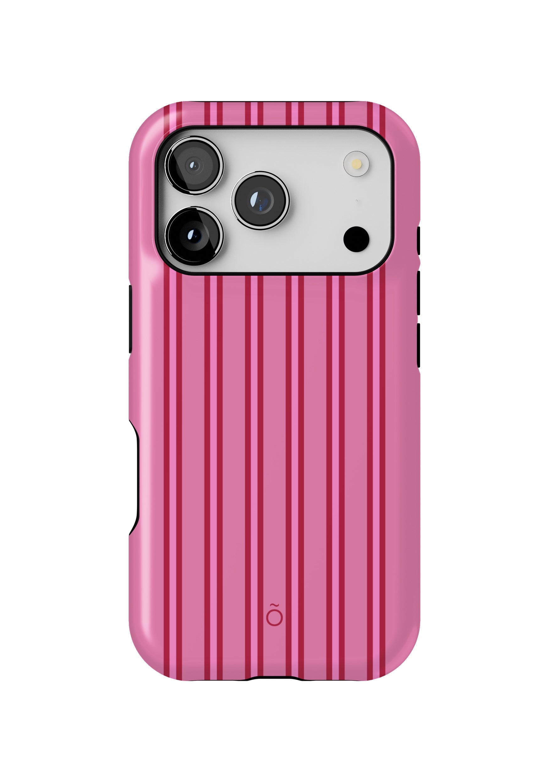 Pink Stripe MagSafe iPhone Case Secondary image