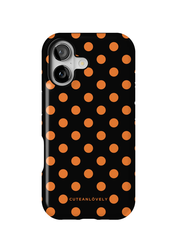 CUTEANLOVELY Spooky Polka Dot MagSafe iPhone Case - iPhone 17 - Back View