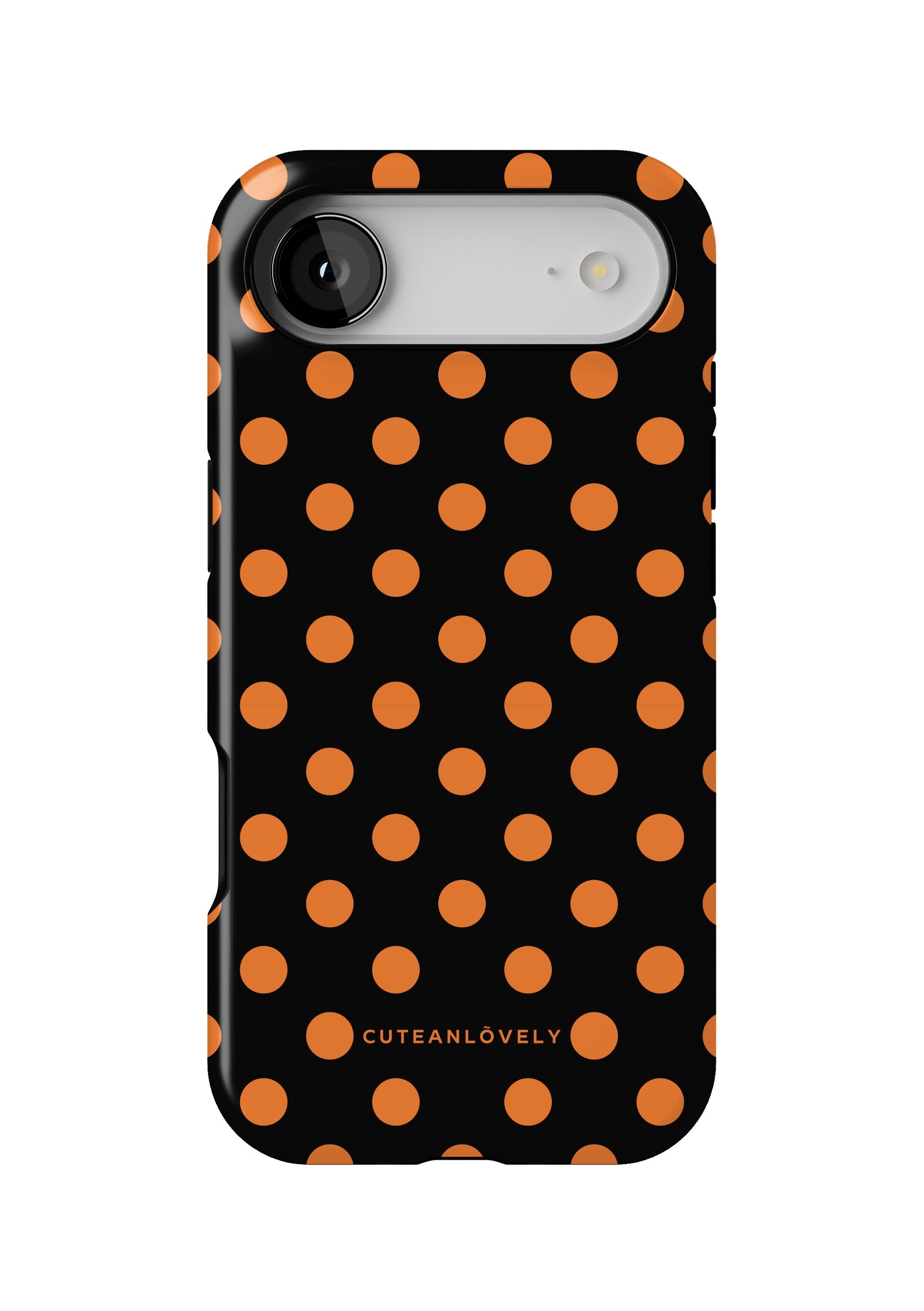 CUTEANLOVELY Spooky Polka Dot MagSafe iPhone Case - iPhone 17 Air - Back View