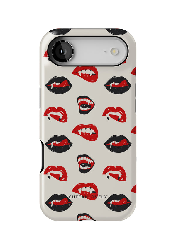 CUTEANLOVELY Vampire Lips MagSafe iPhone Case - iPhone 17 Air - Back View