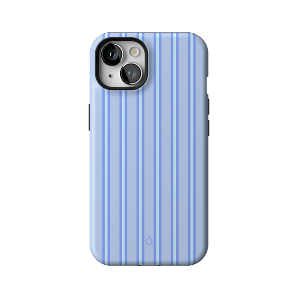 Blue Stripe MagSafe iPhone Case